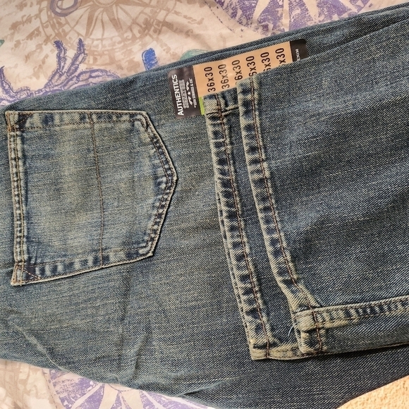 Levi's Jeans Mens Authentic Signature Straight Jeans, sz 36 - Picture 5 of 7